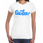 The Gilhoolys Sky Text Logo Ladies fitted T-shirt